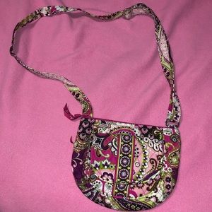 Vera Bradley Very Berry Paisley Lizzy crossbody purse